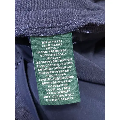 LAUREN Ralph Lauren Blue Lace Floral Sleeveless Cami Camisole Mini Dress Size 10