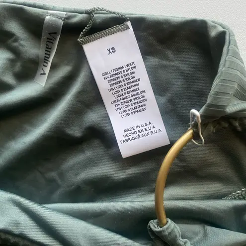 Vitamin A Lolita Ring High Waist Bikini
Bottoms Sz XS