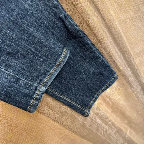 Eunina Low Rise Relaxed Skinny Distressed Crop Pants Size 11