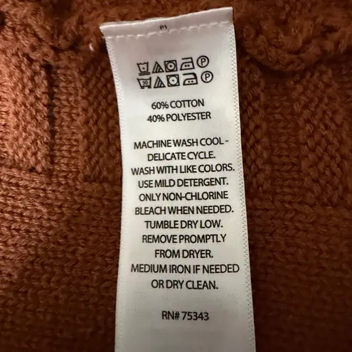 Tahari  funnel neck collar color block sweater size 2X; runs small; XL - Image 6