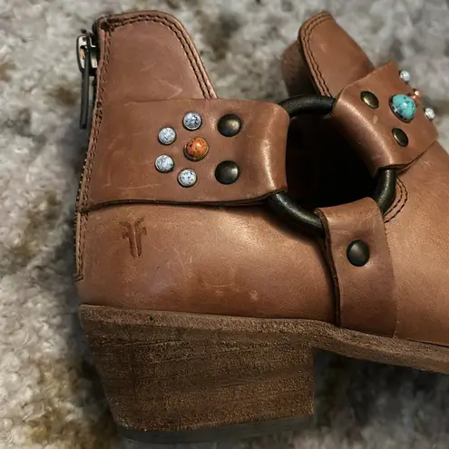 Frye  Ray Stone Harness Booties