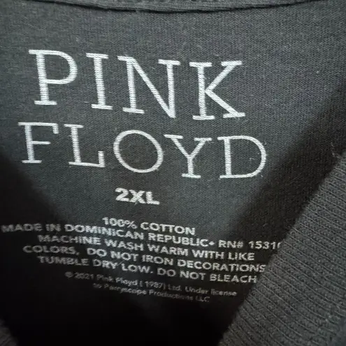 Pink Floyd Animals In Concert Psychedelic Rock Band Tee 2X