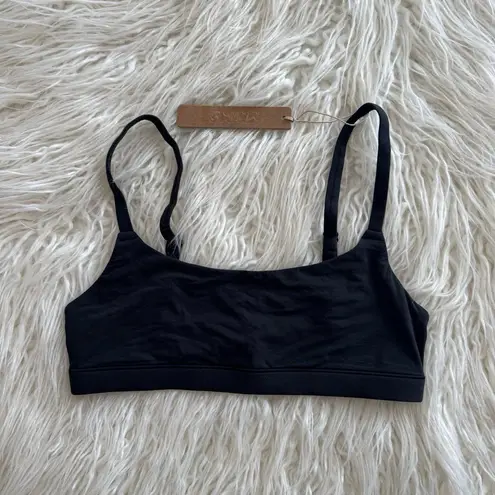 SKIMS Fits Everybody Scoop Neck Bralette Onyx Size XS