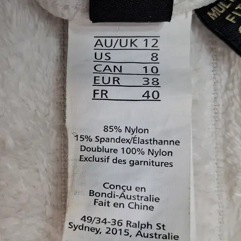 NWOT NIP TUCK Navy and White Striped One Piece Swimsuit Blue Size 8