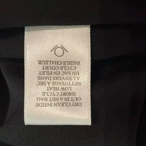 ALC Frank A.L.C Black Sleeveless Silk Top Womens Size 4 Minimalist Academia