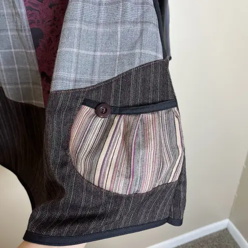 Women's Tunic Mini Dress Patchwork Unconventional Lace goth Whimsigoth Steampunk Size L