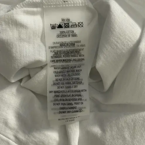 P.E Nation Base Load Tank Top in White Size Small *Flawed