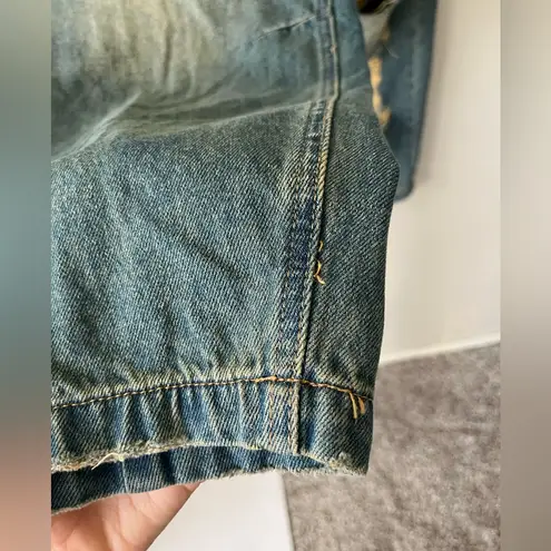 The Ragged Priest Distressed Goliath Low Rise Jean in Green Hue Women’s Size 28