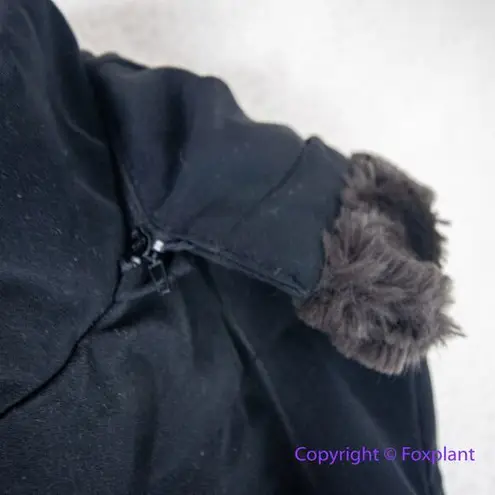 Bromley Sport down feather black coat parka jacket, women size L Size L