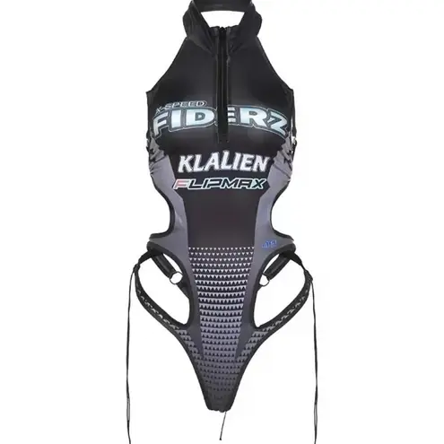 Sexy racer bodysuit for rave