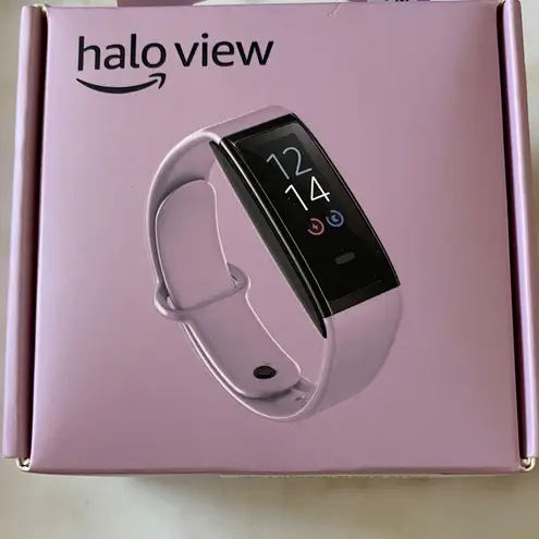Amazon Halo View Fitness Tracker with Pink Band