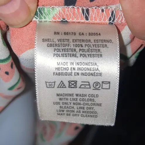 Maeve Anthropologie Picnic Days Watermelon Top - Size 4