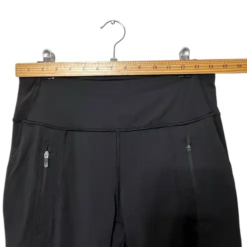 Lululemon Women's Invigorate High Rise 23" Tights Pants Black Size 8