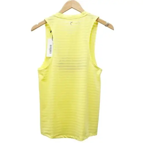 Zyia NWT  Active Lemon Nimbus Brighter Tank Quick Dry Muscle Tee Size Medium NEW