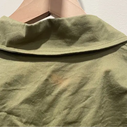 Marissa Webb X RTR Dolman Utility Jumpsuit Size 6 Green