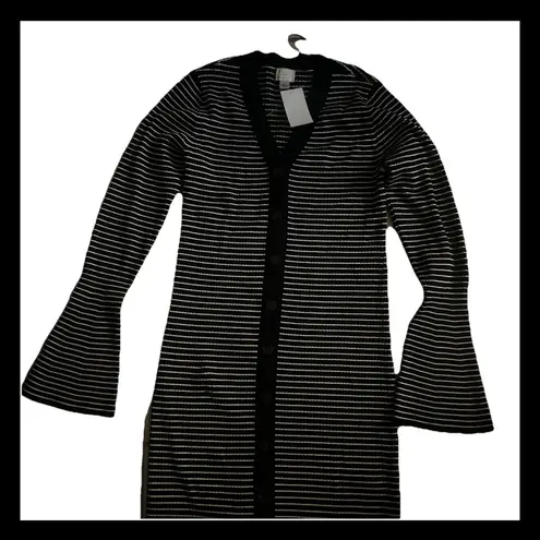A New Day New Black Striped Women's Dress Small/Medium