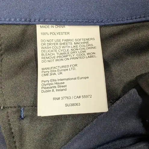 PGA Tour Golf Shorts Go To Women 4.5" Navy Moisture Wicking UPF 50 Size 2 NWT