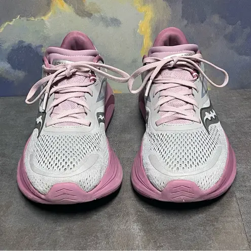 Saucony Omni 22 S10926-105 Women's Running Shoes Gray Cloud/Orchid Size 9.5B