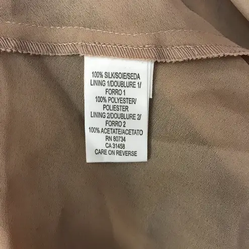 Strapless Silk Floral Beaded Chiffon Patchwork Boho Maxi Dress M/L Size undefined