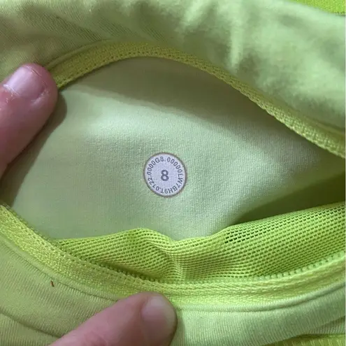 Lululemon  Speed Up shorts high rise in electric yellow