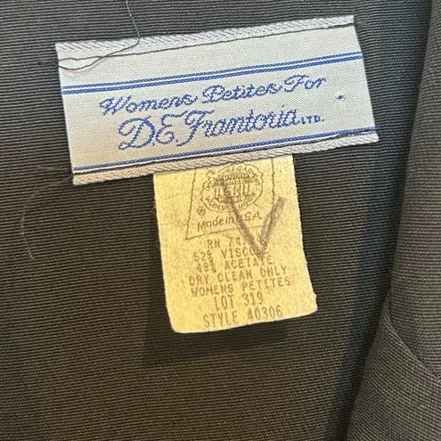 Vintage Black Blazer Jacket Size none