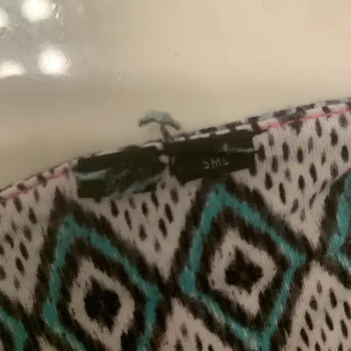 Women's Geometric Print Sleeveless Camisole Dress Size Unknown Pink