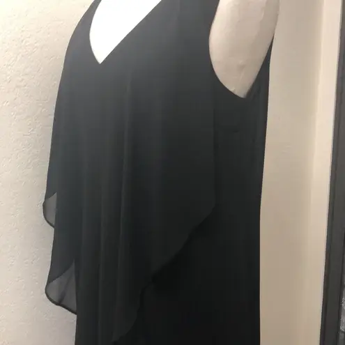 Thalia Sodi Ruffled High-Low Black Dress, Created for Macy's