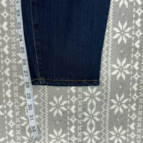 NYDJ Skinny Dark Wash Jeans Lift Tuck Technology Tummy Reducer Size 16