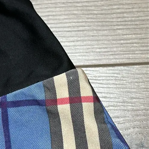 SparkleSkirts 15” High Rise Blue Plaid Running Tennis Skirt Skort Size Medium