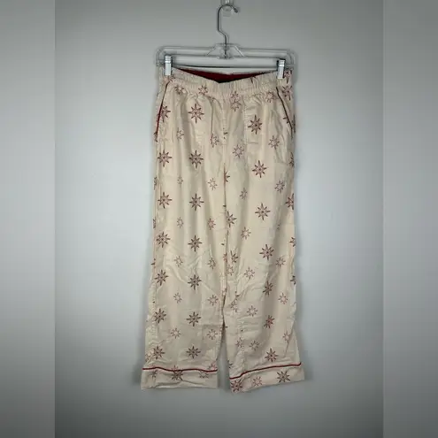 Soma Flannel Super Soft Long Sleeve Collar and High Rise Pants Cozy Pajama Set