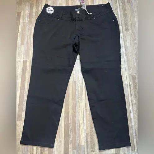 NEW Bodycon Amethyst Black Jeans, Size 24