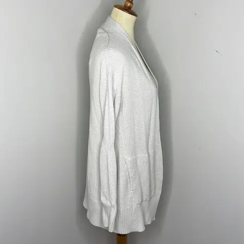 Lululemon Cashlu Sweater Wrap Raw Linen XS/S White