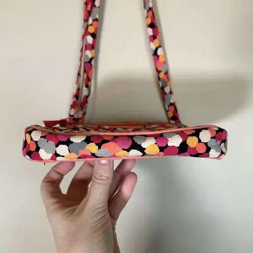 Vera Bradley  Pixie Confetti‎ Petite Double Zip Hipster Cross Body Purse #14497