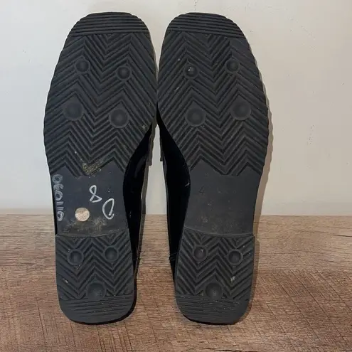 Ara Womens Patent Leather Square Toe Slip