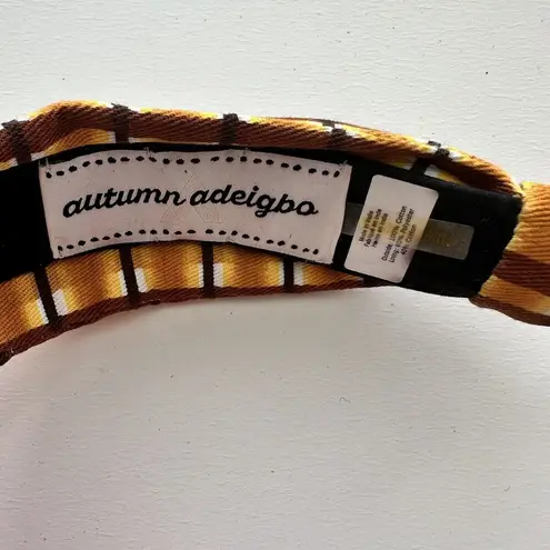 Autumn Adeigbo Pattern Printed Fabric Twisted Knot Shape Knot Headband