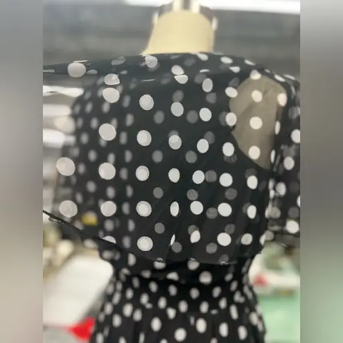 Enfocus Studio Polka Dot Maxi Dress 10