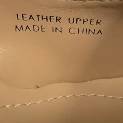 Tahari Women's Laura Gold Cap Toe Leather Platform Pumps Heel Size 8.5M Party