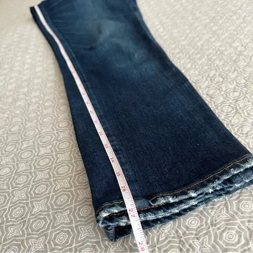 Moussy Vintage Denim Cicero Skinny Ankle Jean Dark Blue Wash MV Japan Size 29