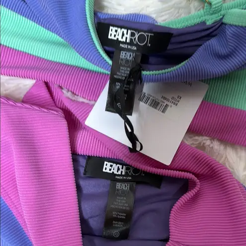 Beach Riot High Tide Colorblock Swim Bikini