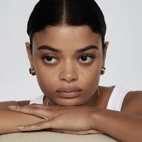 SHASHI X Revolve Knot Earrings in Gold Womens Jewelry