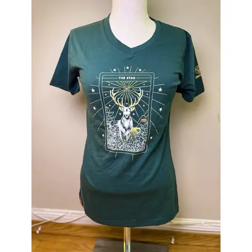 Jagermeister The Stag Deer Elk Green Women’s Short Sleeve Graphic T