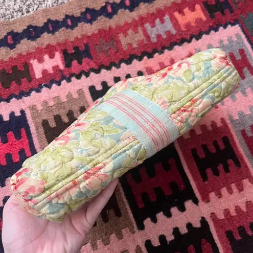 April Cornell NWT y2k quilted floral cottagecore mini purse shoulder hand bag Green