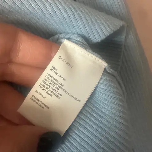 Oak + Fort Cardigan Women's Size S Light Blue