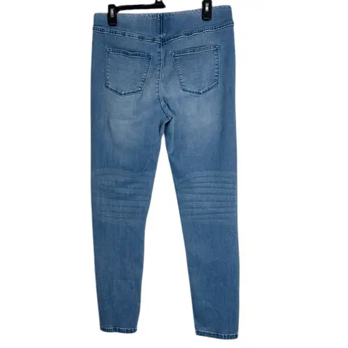 Soft Surroundings Light Wash Skinny Pull on Jeans Jeggings size M