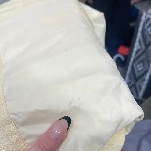 Susan Bristol Casuals Linen Patchwork Yellow Button Down