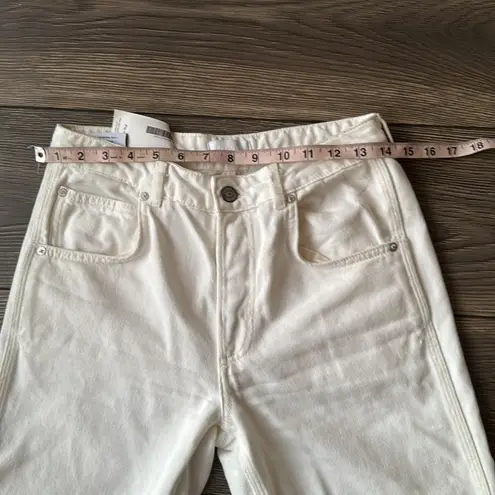 Boyish BY HER white Buttonfly denim jeans size 26 Bailey in Vertigo cut 0295