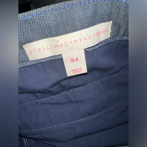 Stella McCartney X H&M Stretch Denim Pencil Skirt NWOT Size 34 (US 2-4)
