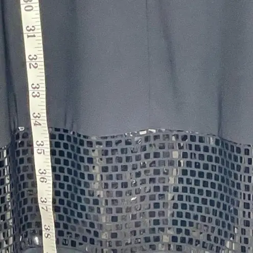 MSK Black Halter Embellished Cocktail Evening Dress NWT Size 1X