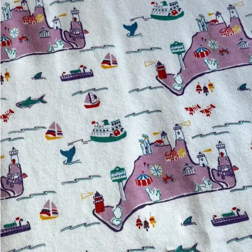 katydid Martha's Vineyard Pima Cotton Shorts Pajama Set Size XL X