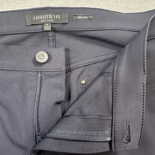 Lafayette 148 Mercer Pants Womens 6 Blue Trousers Career Casual